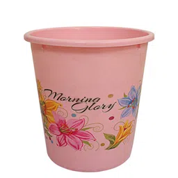 Kuber Industries Pink & Blue Printed Open Dustbins - 5 L Each image 3