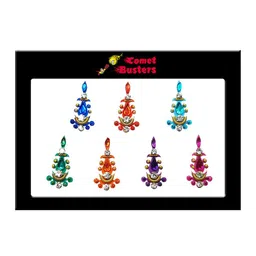 Comet Busters Set Of 7 Bindi Sindoor image 2