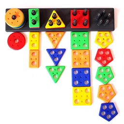 OPINA Pack Of 2 Square & Rectangular Board Blocks image 3