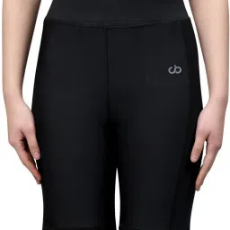 Solid Women Black Compression Shorts, Gym Shorts, High Waist Shorts, Running Shorts, Sports Shorts-image-6