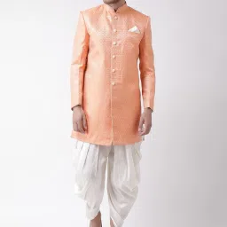 DEYANN Self Design Sherwani-image-98