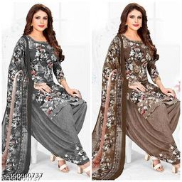 Polyster/Crepe fabric-Abhisarika Attractive Salwar Suits & Dress Materials-image-24