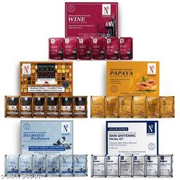 NutriGlow Skin Whitening Treatment Facial Kit, Skin Whitening Bleach Cream & Fresh Rose Toner with Vitamin E and Retinol for Tightens Pores & Healthy Glowing Skin, Pack of 3-16