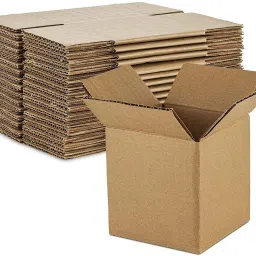 Self-Locking Box Craft Paper 3 Ply Courier Box – White 5x5x5 Corrugated for Daily Packaging Packaging Box-image-30