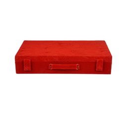Kuber Industries Red Self-Design Bangle Organiser image 4