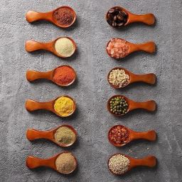 Wooden Small Spoon for Spice/Masala, Tea, Honey, Coffee, Sugar, 12 pcs set Wooden Table Spoon, Measuring Spoon Set-27