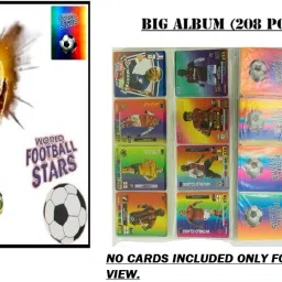 FOOTBALL STAR CARD BINDER ALBUM WITH 208 POCKETS HIGHT QUALITY ALBUM-image-100