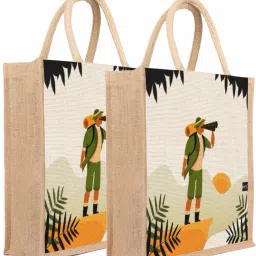 Men & Women Beige Messenger Bag-image-8
