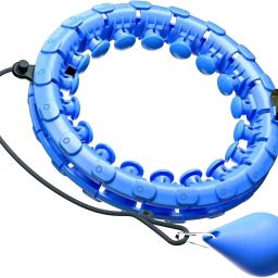 Weighted Hula Ring Hoop Weight Loss Circle Detachable with 24 Ring Ab Exerciser-21