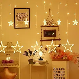 SPARK WORLD Yellow & Green Rope Rice-Shaped String Lights image 2