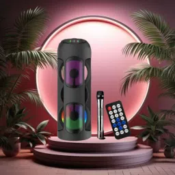 Clairbell Bluetooth Party Speaker with mic Upto 7 Hrs playback With Deep Bass Sound A21 40 W Bluetooth Laptop/Desktop Speaker-image-23