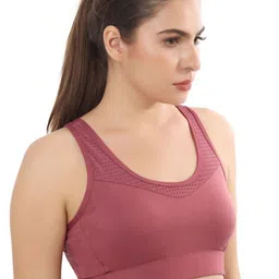 Bella Voste Geometric Bra Full Coverage Lightly Padded image 5