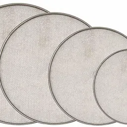 4 PCs Net Cover Food Cover Net Milk Curry Kitchen Net Cover 9 inch, 8 inch, 7 inch, 6 inch Lid Set-29