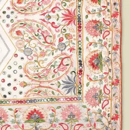 Dupatta Bazaar Women Ethnic Motifs Embroidered Dupatta with Mirror Work image 3