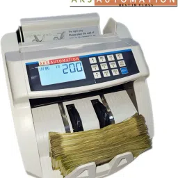AKS AUTOMATION MULTI-FUNCTION 2100 LCD Cash Counter Counterfeit Detector UV, IR, MT & MG Note Counting Machine image 2