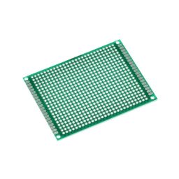 6x8 cm Universal PCB Prototype Board 6*8cm PCB Double-Side PCB For DIY Electronics And Prototyping Projects - REES52001 6x8 cm Universal PCB Prototype Board 6*8cm PCB Double-Side PCB For DIY Electronics And Prototyping Projects - REES52001 image 2