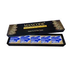 MANCODE 5-Pcs Refreshing Cool Menthol Luxury Soap Gift Set - 125 g each-0