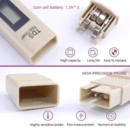 morwater Digital TDS Meter Water Tester for Measuring Tds/Temp with Carry Case (0-999ppm) Digital TDS Meter image 4