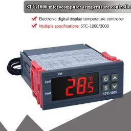 TM&W STC-1000 Digital Temperature Controller Thermostat with Sensor 220V, Multipurpose Controller image 2