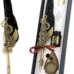 VAGHANI ENTERPRISE Ink Feather Pen Black Smart Pen-image-13