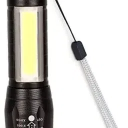Oximus Rechargeable Flashlight, 3500LM External Flashlight Mini Zoomable smart light Table Lamp-25