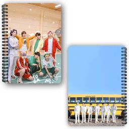 BTS Kpop Notebook A5 Diary Unruled 150 Pages-image-80