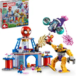 4+ Team Spidey Web Spinner Headquarters 10794 ( 193 Pieces)-16