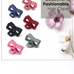 CHRONEX Set Of 6 Assorted Claw Clip image 4