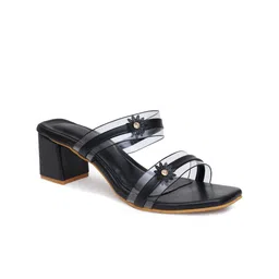Misto Embellished Open-Toe Block Heels image 4