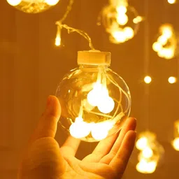 ENORMITY Yellow Ball Shape String Lights image 2