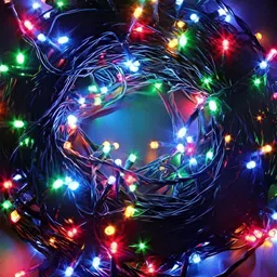 SPARK WORLD 16 Yellow Photo Clip  LED String Lights image 2
