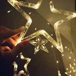 ENORMITY Yellow Star Shape String Light image 2