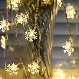 SPARK WORLD Yellow Star Shaped LED String Lights image 2