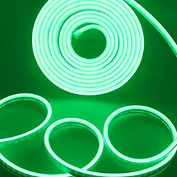 SPARK WORLD Blue Rope Neon LED String Lights image 2