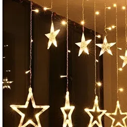 SPARK WORLD Blue Rice Shape String Lights image 2