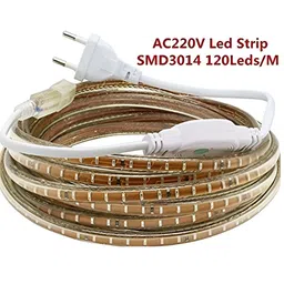 SPARK WORLD Yellow Rice Shape String Lights image 2