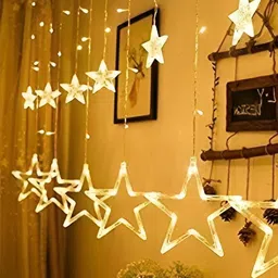ENORMITY Yellow Star Shape String Lights image 2