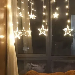 ENORMITY Yellow Star Shaped LED String Lights image 2
