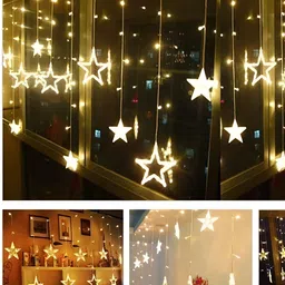 ENORMITY Yellow Star Shape String Light image 2