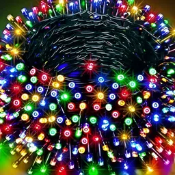 SPARK WORLD White LED String Lights image 5