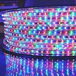 SPARK WORLD 120 Blue & Green Rope Neon LED String Lights image 3