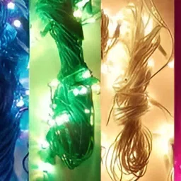 Pixofeet Pink & Blue 10 Pcs LED String Lights image 2