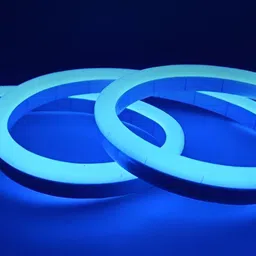 SPARK WORLD Blue Rice-Shaped String Lights image 2