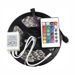 SPARK WORLD Red & Green Rice Shape LED Fairy String Lights image 3