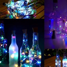 ENORMITY Green & Blue 3 Pieces Rice Shape String Lights image 2
