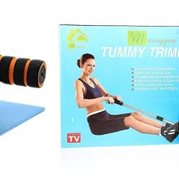 Combo Of Tummy Trimmer And Ab Roller Ab Exerciser-15
