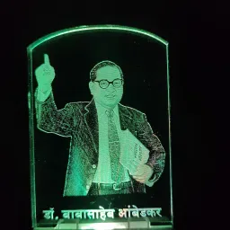 robin BABA SAHEB AMBEDKAR Acrylic 3D Illusion RGB 7 Colour Changing LED Plug and Play Table Lamp image 3