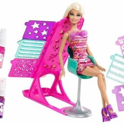 Doll Bettina Hair Color & Design Salon Set with Accessories Toy Set for Small Girls (Multicolor)-image-18