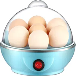 Egg Boiler Electric Automatic Off 7 Egg Poacher for Steaming, Cooking, Boiling and Frying, Multicolour EGG-BOILER-O Egg Cooker-image-72