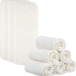 Adjustable Soaker Liners for Baby Cloth Diapers Nappy Inserts Pad Pack of 5-image-103